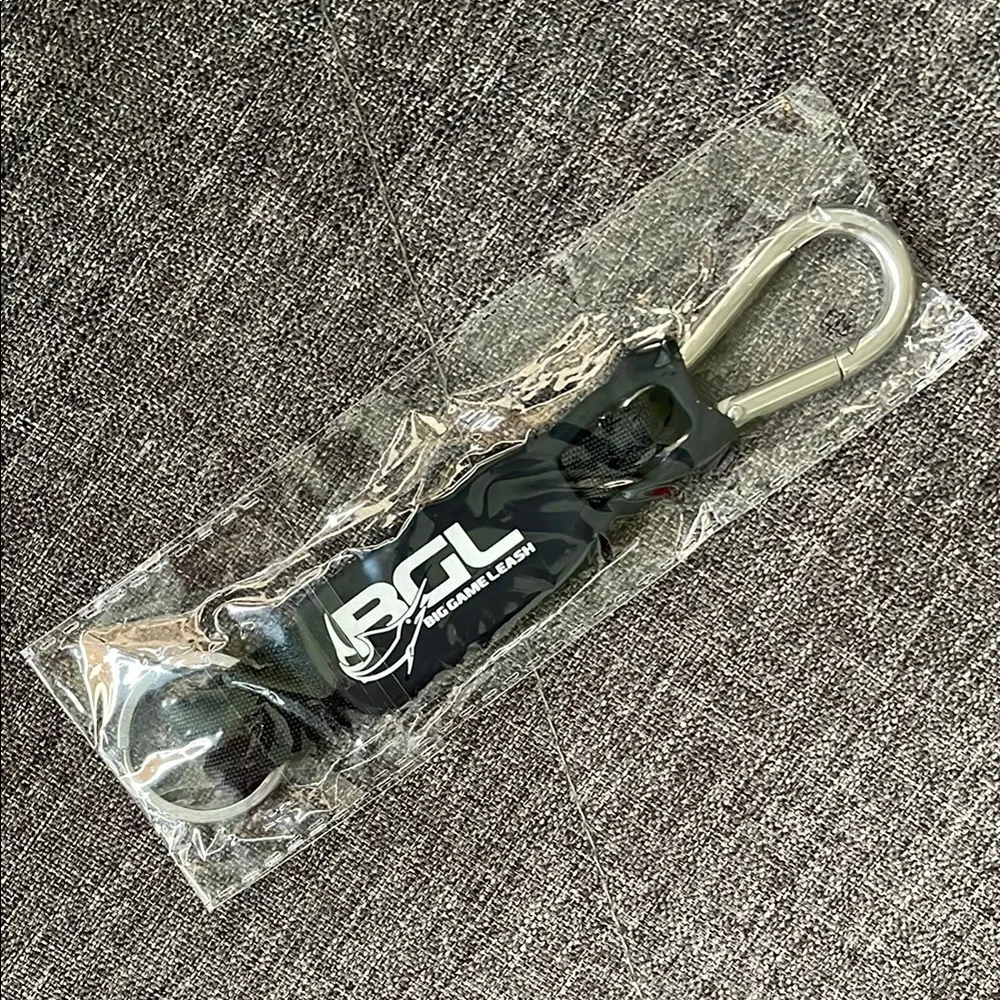 BGL Black Keychain with Silver Clip
